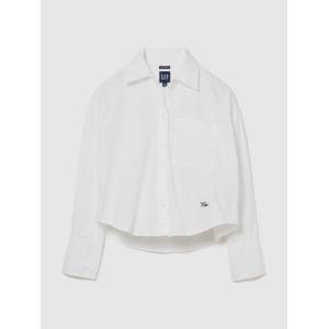 GAP Crop попелинена оверсайз ризница GAP GAP | Byal | ЖЕНИ | M