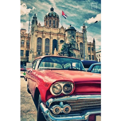 Ceduľa Classic Car Havana Cuba