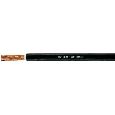 Helu 31034-1000 kabel pro svařování H01N2-E 1 x 25 mm² černá 1000 m