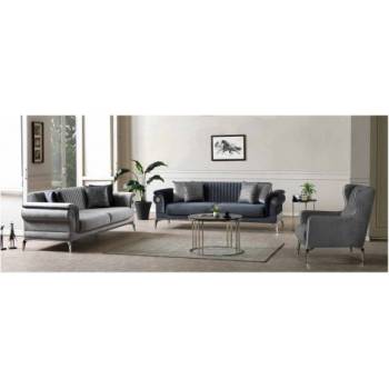 Image 1 of Мебелна фабрика НОВ ДОМ - гр. Ямбол Холoва гарнитура Ева (6666511)