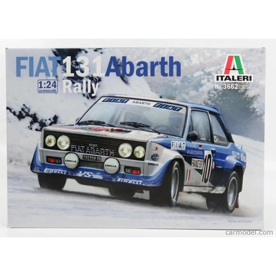 Italeri Fiat 131 Abarth Team Fiat Italia N 10 Winner Rally Montecarlo 1980 W.rohrl C.geistdorfer 1:24 /