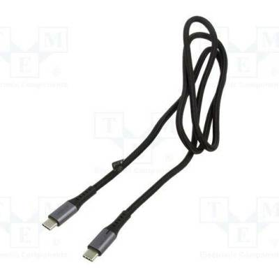 Logilink CU0442 USB 3.2 Gen 2x2 USB C vidlice z obou stran 1m černý