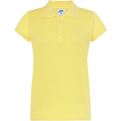 Jhk Dámske polo tričko JHK511 Light Yellow