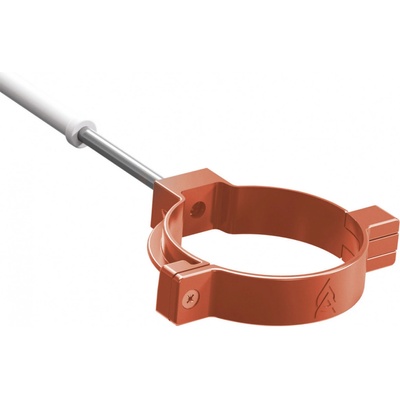 Gutta Aqua Plastová objímka odkvapového zvodu 90 mm tehlovo červená