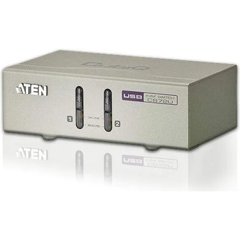 ATEN KVMP превключвател, ATEN CS72U, 2-портов, USB, VGA, Audio (ATEN-CS72U-A7)