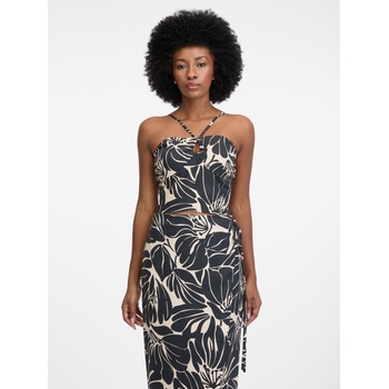 Orsay Черен дамски crop потник с десен ORSAY Orsay | Cheren | ЖЕНИ | XL
