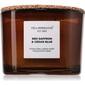 Vila Hermanos Apothecary Red Saffron & Cedar Blue ароматна свещ 350 гр