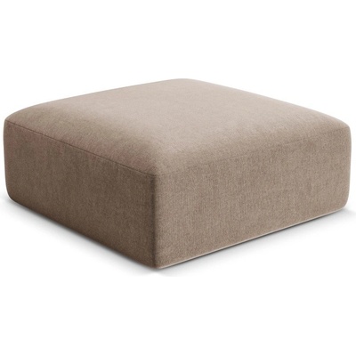 Cosmopolitan Design Светлокафява кадифена табуретка Campi - Cosmopolitan Design (COS_POUF_120_F1_CAMPI2)