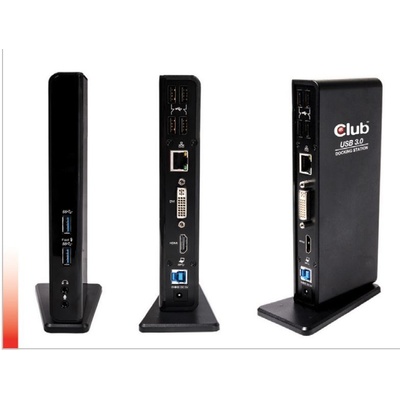 Club3D Dual Display Docking Station CSV-3242HD