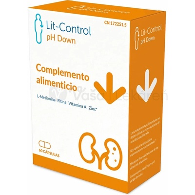 Lit-Control pH Down 60 kapsúl