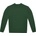 B&C Collection id. 332 crew / Унисекс суитшърт - бутилково зелен s (01i33254001)