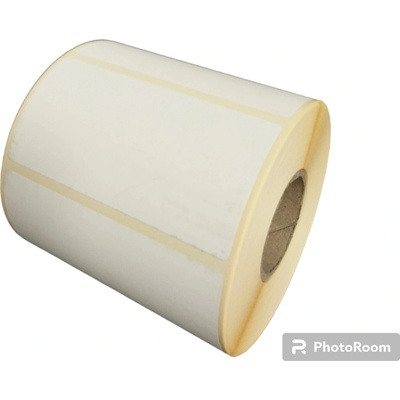 Termo Etiketa 100 mm x 50 mm, Thermo eco, Biela, Dutinka 40 mm, 1000 ks/kotúč, Silné lepidlo, Priemer kotúča 100 mm