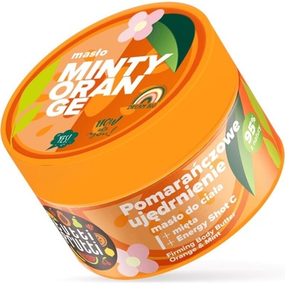 Farmona, Tutti Frutti spevňujúce telové maslo Pomaranč a mäta + Energy Shot C 200 ml
