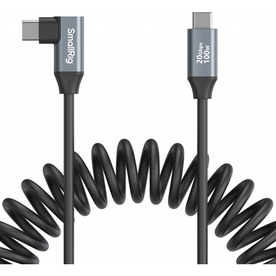 SmallRig 4792 Úhlový stočený datový USB-C přímý na USB-C