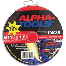 Alpha Tools Rezný kotúč 115 x 1 x 22,23 mm BH-11056 10 ks