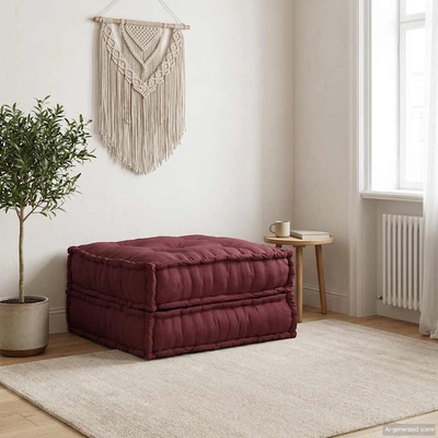 vidaXL Модулен диван маруля 70x70x36 плат (4019031)