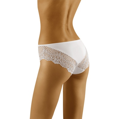 Wolbar Luxusné čipkované nohavičky AIDA Biela