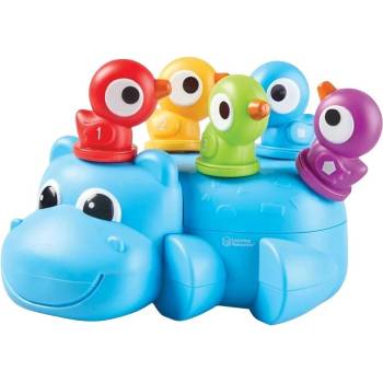 Learning Resources Бебешка играчка за фина моторика Learning Resources - Хипопотама Хюи (LER9108)