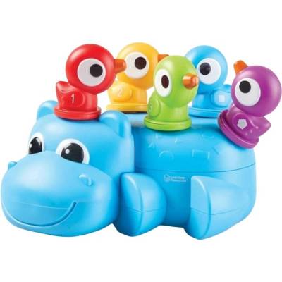 Learning Resources Бебешка играчка за фина моторика Learning Resources - Хипопотама Хюи (LER9108)