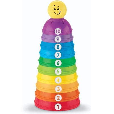 Fisher Price brilantní základy stohovací a rolovací kelímky W4472