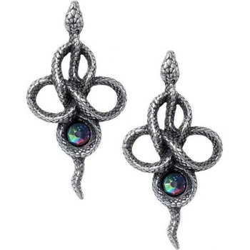 Alchemy gothic Обеци ALCHEMY GOTHIC - Tercia Serpent - Pewter - E441