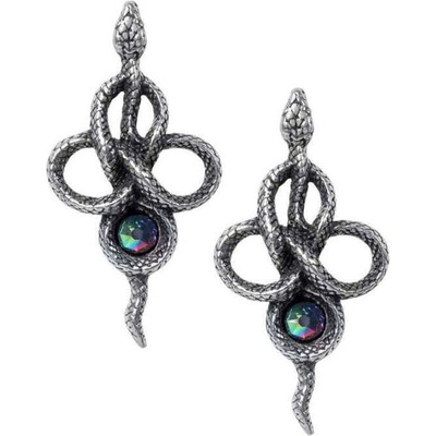 Alchemy gothic Обеци ALCHEMY GOTHIC - Tercia Serpent - Pewter - E441