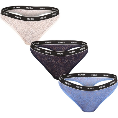 HUGO 3PACK dámske nohavičky viacfarebné (50535254 961)