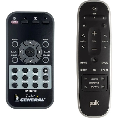 GENERAL POLK AUDIO MagniFi 2 - дистанционно управление дубликат (MagniFi 2)