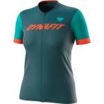 Dynafit Дамско горнище с цип Dynafit Ride Light Full Zip Top Womens - Petrol Ocean