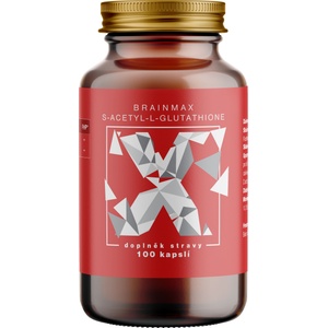 BrainMax S-Acetyl-L-Glutathione, SAG, 100 mg, 100 вегетариански капсули