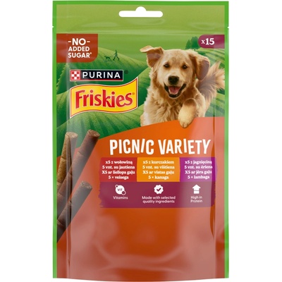 Friskies Picnic Variety за възрастни кучета 126 г (15 броя)