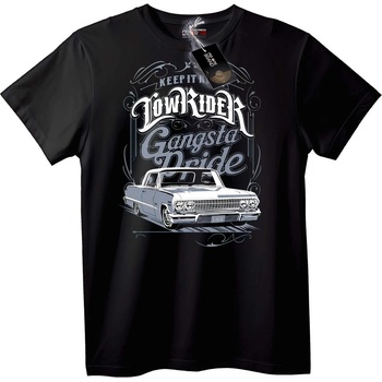 NOONEBRAND Тениска Lowrider Гангста Гордост - 2XL, White