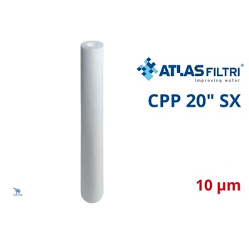 Atlas Filtri Atlas CPP 20 SX 10 mcr Патрон пресован полипропилен 20" (RA5706709)