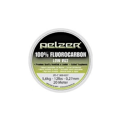 Pelzer Návazcový Fluorocarbon crystal 20 m 0,27 mm 5,6 kg