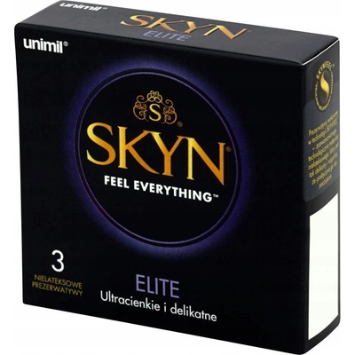 Unimil Skyn Elite Ultratenké 3 ks