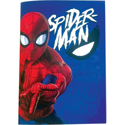 GIM S.A. Linkovaný školní sešit SPIDERMAN Web Head B5
