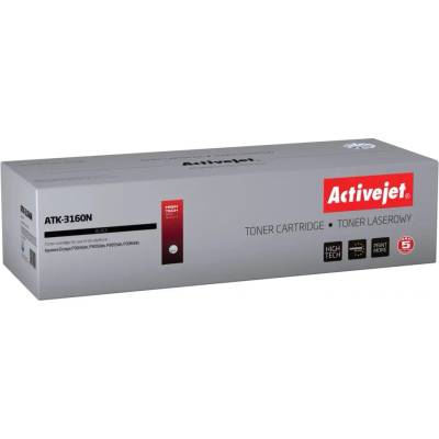 Activejet Тонер Activejet ATK-3160N за принтер Kyocera, Kyocera TK-3160 заместител, Върховен, 12500 страници, черен (ATK-3160N)