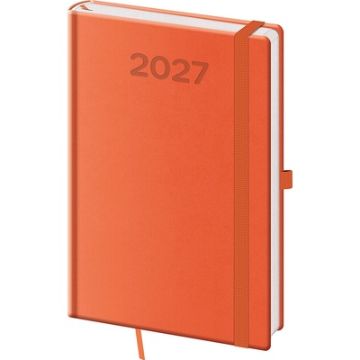 Print Pop A5 týždenný 2027 oranžová