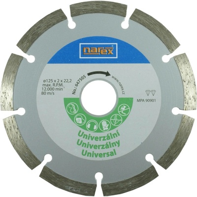 Narex Diamantový řezný kotouč 125 mm 00647505
