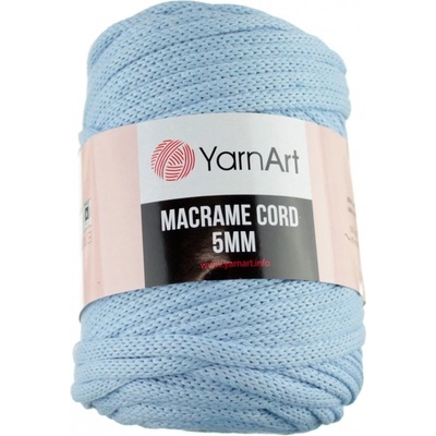 Macrame Cord 5 mm 760 světle modrá