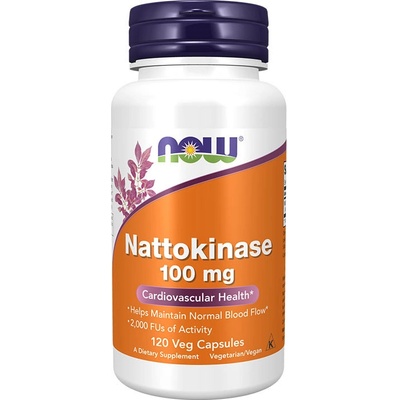 Now Foods Foods Nattokinase 100 mg 120 kapslí