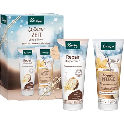 Kneipp Winter Time sprchový gel 200 ml + tělové mléko 200 ml kosmetická sada