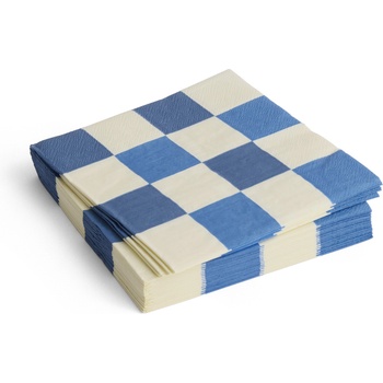 Hay Pattern Хартиени салфетки 33 x 33 см, син, каре, 20 бр (AE732-E139-AP95)