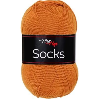 Vlna-hep Socks 61050 rezavá