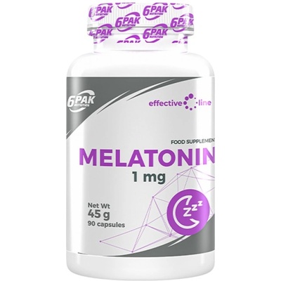 6PAK Nutrition Melatonin 1 mg [90 капсули]