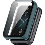 Techsuit Протектор за Honor Band 10 / Band 9 - Techsuit - Defense360 Pro + Протектор за екран - Тъмно Зелен