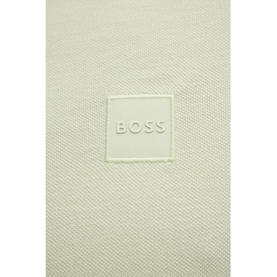 BOSS Orange тениска с яка мъжка от памук с еластан Passenger (50507803)