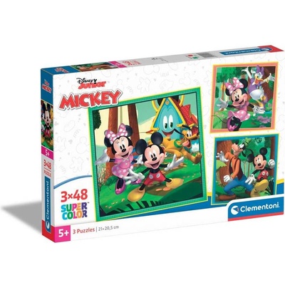 Clementoni 3x48ч. Пъзел Mickey and Friends