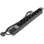 Delta Power strip 19 1U 8x Schuko (PD-8/RACK-N)