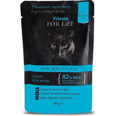 Fitmin Cat adult kačica 28 x 85 g